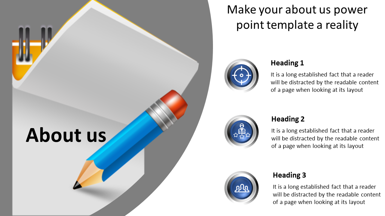 Free - Get attractive About Us PowerPoint Template Slide PPT